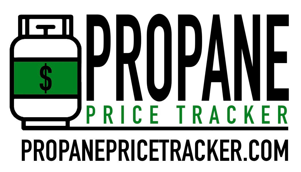 Propane Price Tracker website preview showing propane tank logo and pricing tool